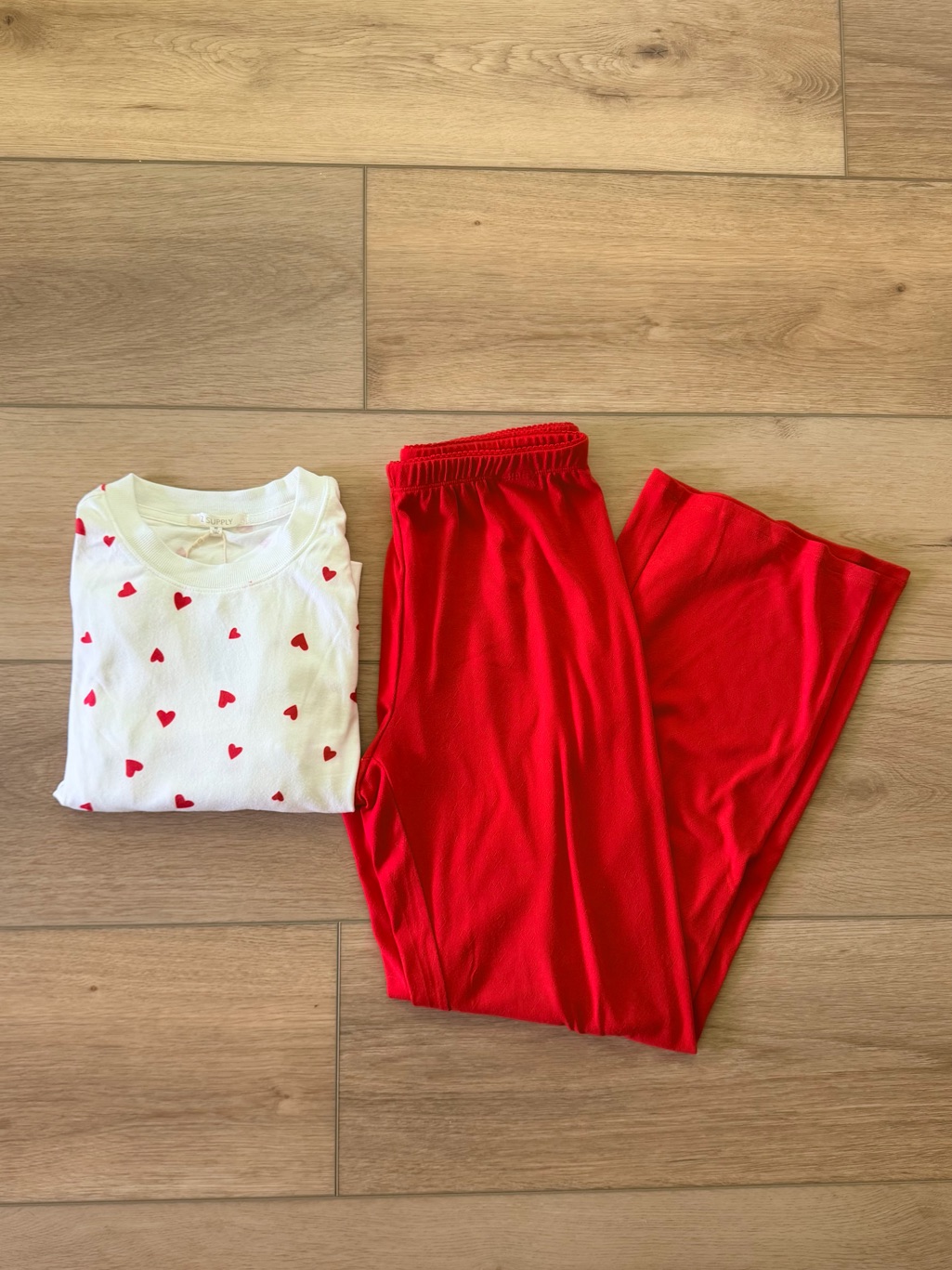 Z Supply Heart Lounge/Pajama Set